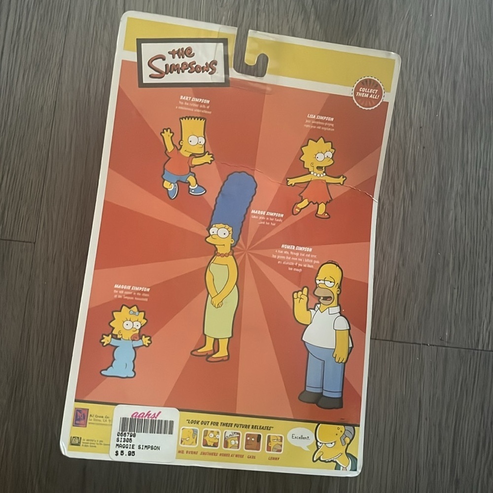 The Simpsons Maggie Bendable Figure - Picture 2 of 2